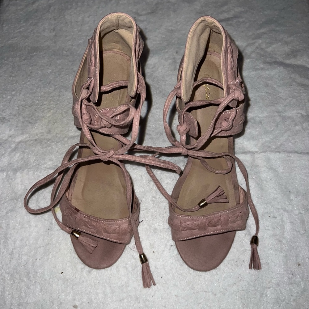 Charlotte Russe Lace up Heels